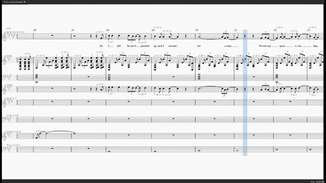 Fine on the Outside (alto sax & harp, oboe, horn in f...) When Marnie Was There (music sheet) смотреть онлайн