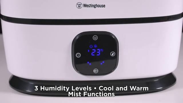 Westinghouse 6L Digital Cool & Warm Mist Ultrasonic Humidifier WSHUJ2123B смотреть онлайн