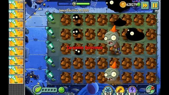 Plants vs Zombies 2 - Alv Super Junco Electrico Level 1000 смотреть онлайн