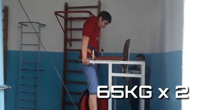 Push-ups on the uneven bars (50x9,65x2,70x1) смотреть онлайн