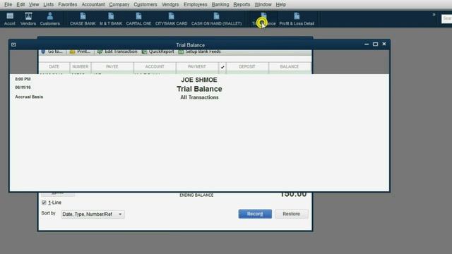 QuickBooks Home Finance Track Personal Expenses In Check Register смотреть онлайн