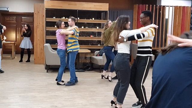 20200318 Bachata Workshop in Anyday Cafe Spb Russia video 1 смотреть онлайн