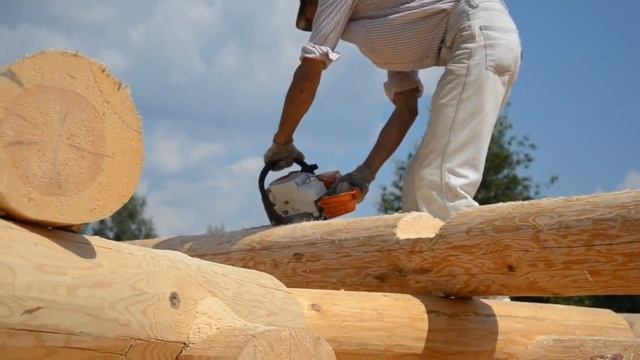 Производство бревенчатых домов компании Древо смотреть онлайн