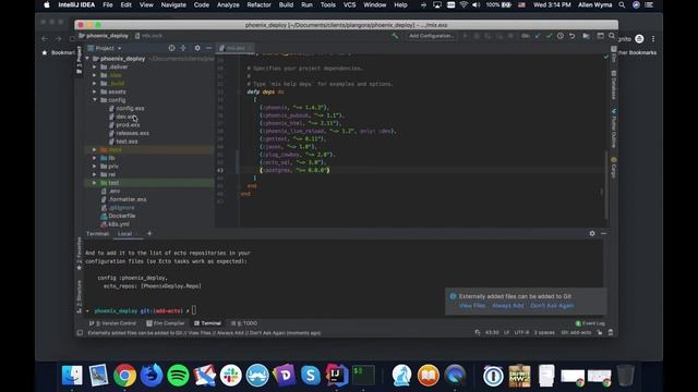 Add Ecto to Phoenix смотреть онлайн