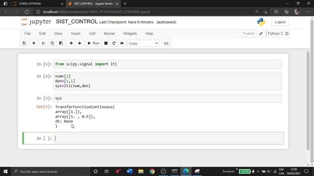Sistemas de Control con Python parte 1 смотреть онлайн