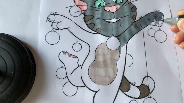 Colouring Talking Tom And Friends #coloringbook #colouring #talkingtom