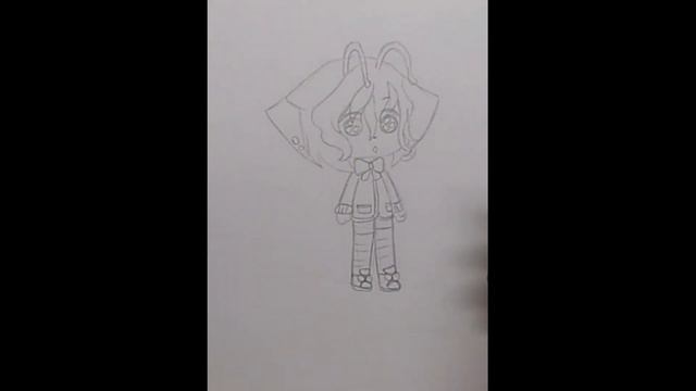 Как нарисовать персонажа из Gacha life // How to draw gacha life character // gacha // гача смотреть онлайн