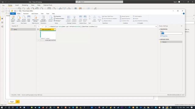 Power BI Tips and Tricks Show latest data refresh date смотреть онлайн