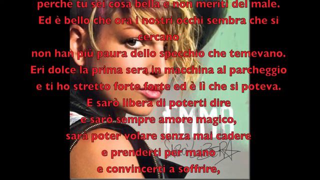 Sarò Libera Lyrics con testo - Emma Marrone.mov смотреть онлайн