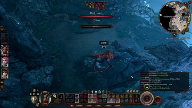 Baldur's Gate 3 [EA] – Paladin solo Hook Horrors – On Hit Retribution Tank Showcase [1] смотреть онлайн