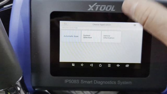 XTOOL InPlus IP508S OBD2 Scanner Scan Tool Tablet Android Test Review Video смотреть онлайн