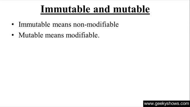 234. Immutable and Mutable in Java Programming (Hindi) смотреть онлайн