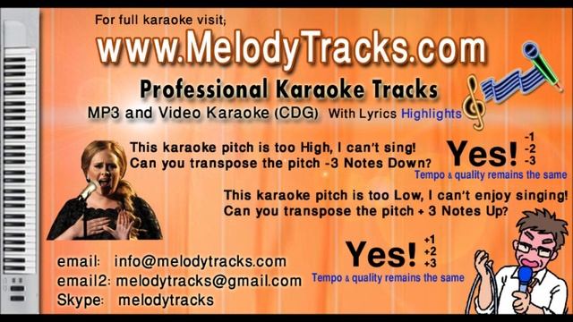 MP3 or Video Karaoke Pitch Transpose Up or Down - Tempo & Quality remains the same смотреть онлайн