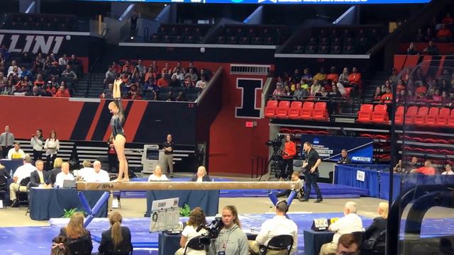Mikaela Gerber (UCLA) Balance Beam 2017 NCAA Regionals 9.75 смотреть онлайн