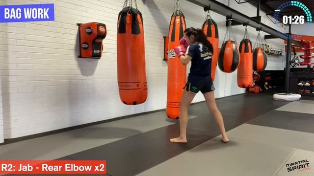 MUAYTHAI WORKOUT (full Class)| Shadow + Bag Work + Conditioning //Follow Along & Beginner Friendly