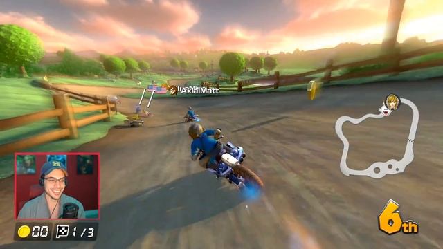 YOUR NEW MARIO KART CHAMPION! (Mario Kart 8 w/ Friends) смотреть онлайн