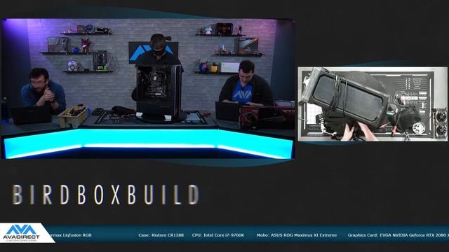 AVADirect @Birdboxbuild | Blindfolded PC building powered by NVIDIA GeForce ! + Giveaway смотреть онлайн