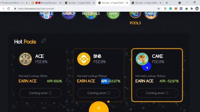 Burnace | Swap, Stake, Farm, or do nothing and still earn! смотреть онлайн