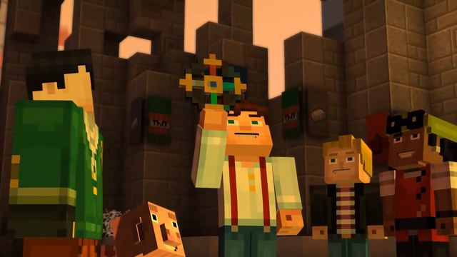 Minecraft: Story Mode-Эпизод1-Орден Камня#9 финал смотреть онлайн