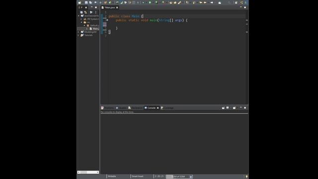 Java - #2 - Creating your first project смотреть онлайн