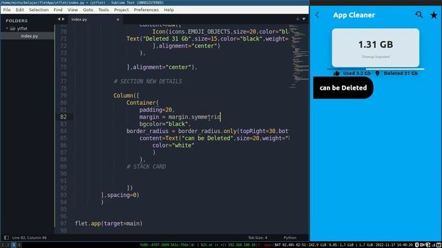 Flet Tutorial Design - Cleaner App смотреть онлайн