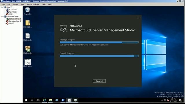 Install MSSQL server in windows container смотреть онлайн