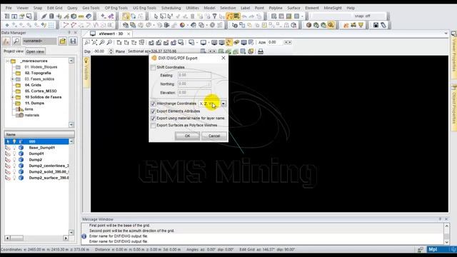 Minesight - How to make section profile in minesight and export it at AutoCAD смотреть онлайн