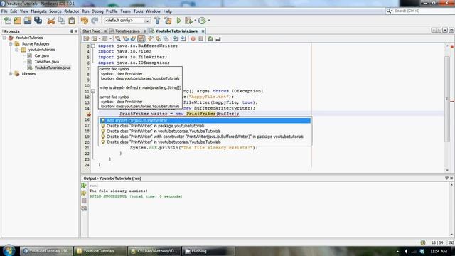 Java Advanced Programming Tutorial 11 How To Append To A File смотреть онлайн