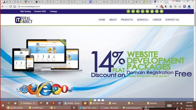 Online Web Development Class 2 (Session June to Aug 2017) смотреть онлайн