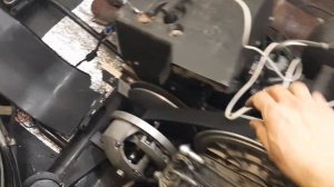 Проверка угла опережения зажигания на снегоходе Тайга при помощи стробоскопа