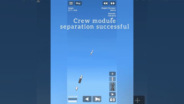 Gaganyaan || Pad Abort Test || In-flight Abort Test || Spaceflight Simulator || SFS Aditya смотреть онлайн