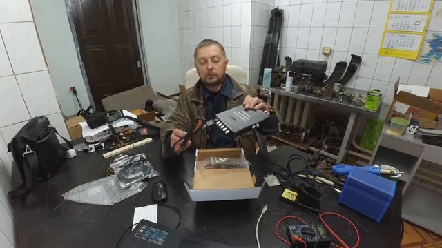 Автомобильный осциллограф HANTEK-1008C. смотреть онлайн