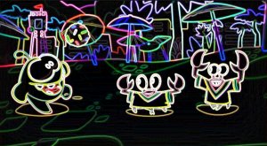 Анимационный мультфильм 3D: Ам Ням на пляже. Om Nom