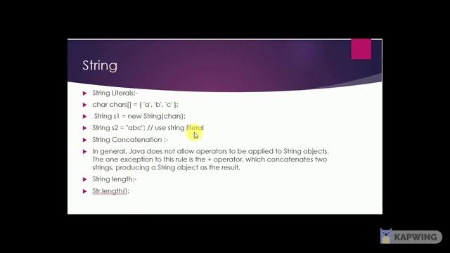 Amharic Java part 18 String part 1 String constructors, length of string смотреть онлайн