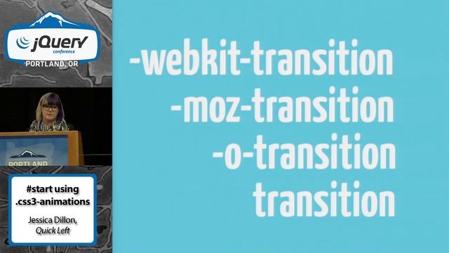 When to .stop() using .animate() and #start using .css3-animations - Jessica Dillon смотреть онлайн