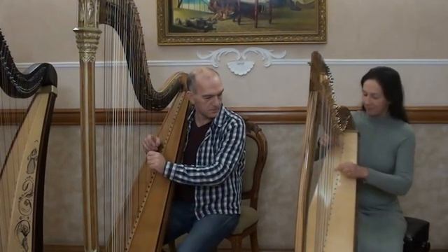 Как быстро научить мужа играть на арфе! смотреть онлайн