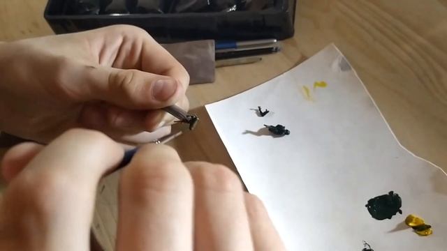 Как покрасить солдатика в масштабе 1/72