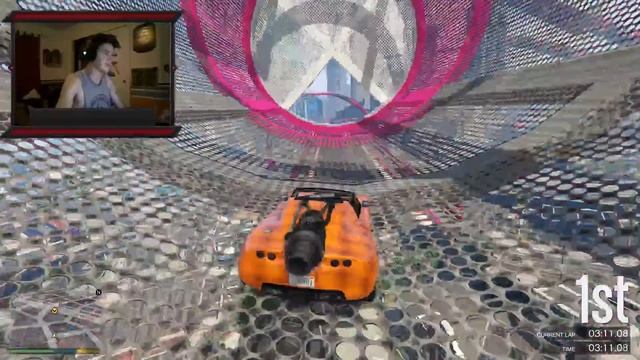 GTA #1 - GIANT JUMP OVER MAZE BANK!!! - ft. Cade and Gunner смотреть онлайн