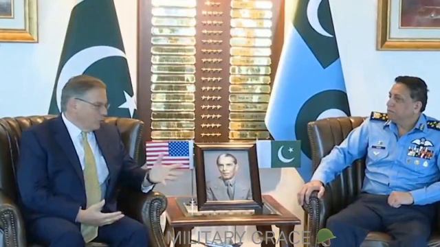 Pak air chief met with US ambassador #MILITARYGRACE#paf#asimmunir#coasvisit#ispr zaheerahmadbabar смотреть онлайн