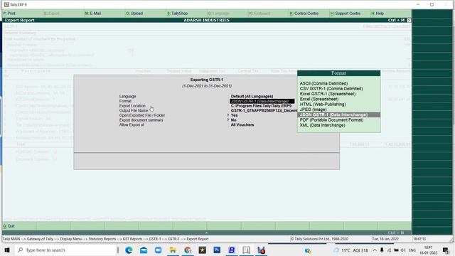 File GST Return through Tally & Busy Software| Create JSON in Tally & Busy Software| How to file GS смотреть онлайн