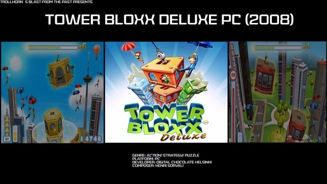 Trollhorn´s Blast from the Past: Tower Bloxx Deluxe 3D PC (2008) смотреть онлайн