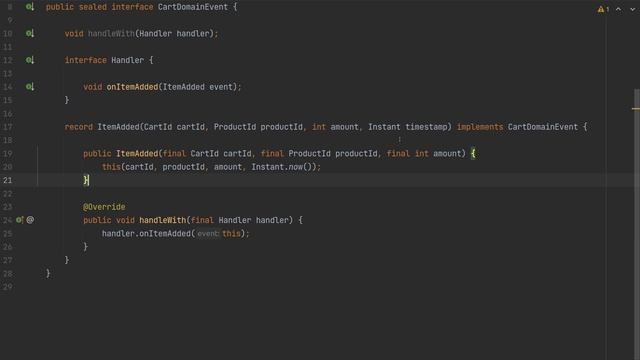 Сохранение изменений в базе данных при помощи событий предметной области смотреть онлайн