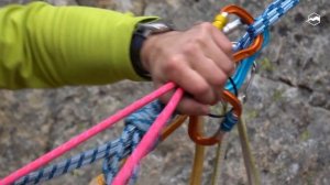 Элементы спасработ. Переход от подъема напарника к спуску на узле УИАА