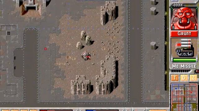 The Bitmap Brothers - Z (1996) Walkthrough (Warlord) LEVEL 17 CAR PARK смотреть онлайн