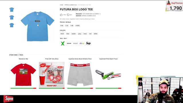 🔴LIVE🔴 Supreme SS24 Week 1 HYPE - Futura Box Logo & BEST Resale Items #LIVECOP смотреть онлайн