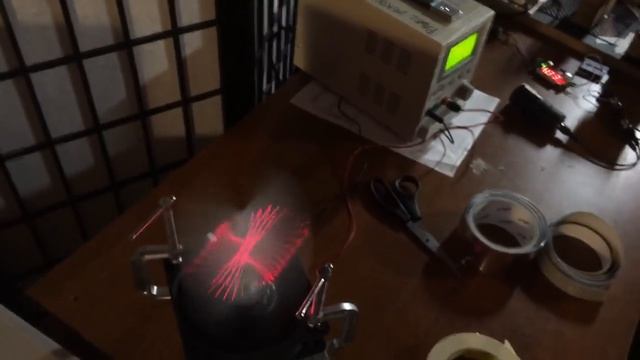 3d volumetric laser oscilloscope -- unsynced version смотреть онлайн