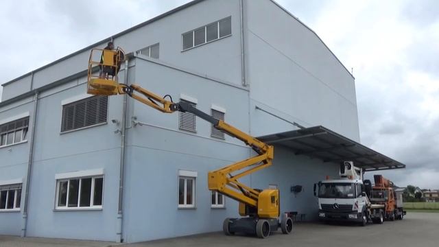 Haulotte SIGMA 16 PRO - Produktvideo Gelenk-Teleskop Selbstfahr-Arbeitsbühne смотреть онлайн