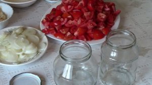 Помидоры в желе. Домашнее консервирование.