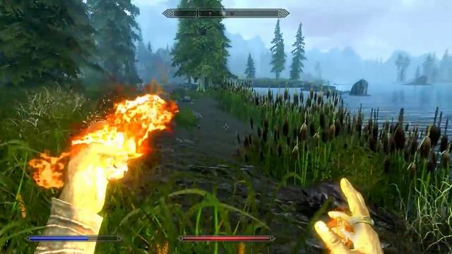 Skyrim Benchmark AMD FX 6300 and GTX 760 @ 1080p смотреть онлайн