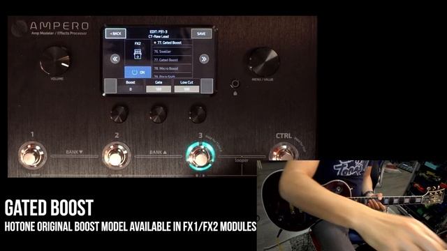 Hotone Ampero Series | Firmware 4 (Marshall 1959SLP, Fender Deluxe, Pitch Shifter, Micro Amp...)